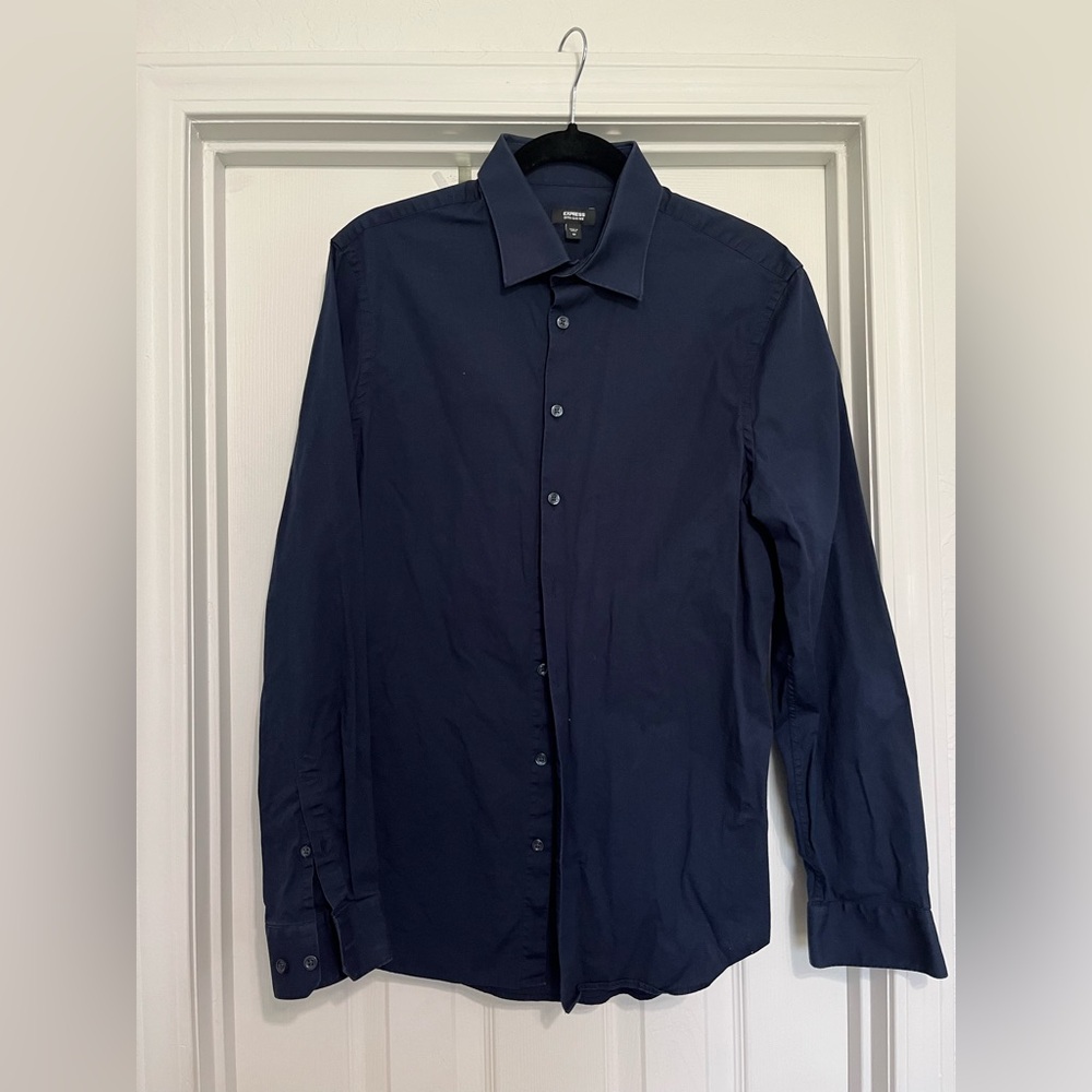 Men's Navy Blue Shirt